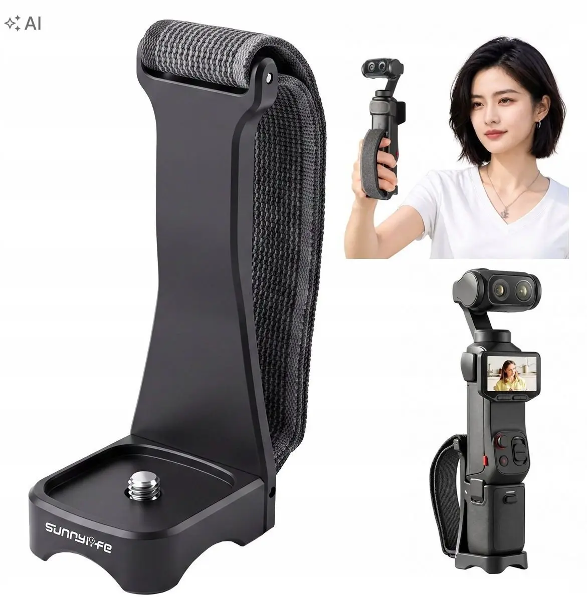 Sunnylife metāla rokas siksna Insta360 Luna