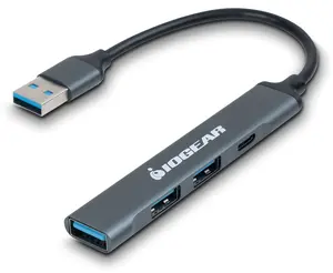 IOGEAR GUH304C USB 3.2 Gen 1 Type-A Interface Hub 5000 Mbit/s Grey