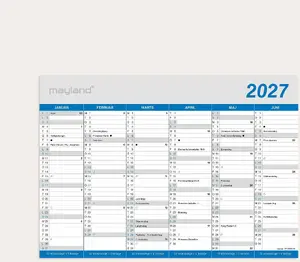 Mayland-Burde Office Calendar Classic A4 2027