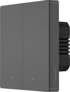 Умный настенный Wi-Fi выключатель Sonoff M5 2-канальный