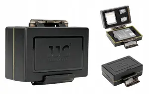 Pokrowiec JJC Futerał Pudełko Box Etui Na Bateria Akumulator Ricoh Db-120 + Karty Pamięci / Bc-db120