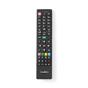 Nedis TVRC41PABK remote control for Panasonic TVs IR wireless push buttons black