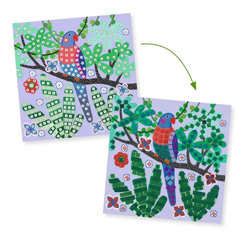 Djeco Canopy Creative Mosaic Kit Photo 3