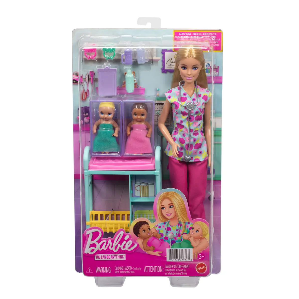 MATTEL Barbie Careers Baby Doctor Playset Leļle Photo 7