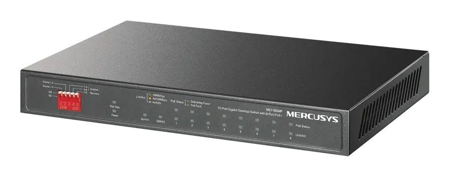TP-LINK Mercusys MS110GMP Network Switch 10-Port PoE Photo 6