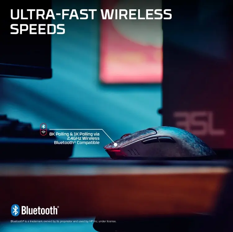 HyperX Pulsefire Haste 3 Pro Bezvadu spēļu pele Photo 11