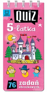Aksjomat Quiz 5-latka. 76 zadań obrazkowych