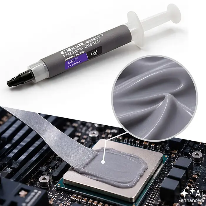 QOLTEC Thermal Grease 17.3W mK 4g Grey Photo 2