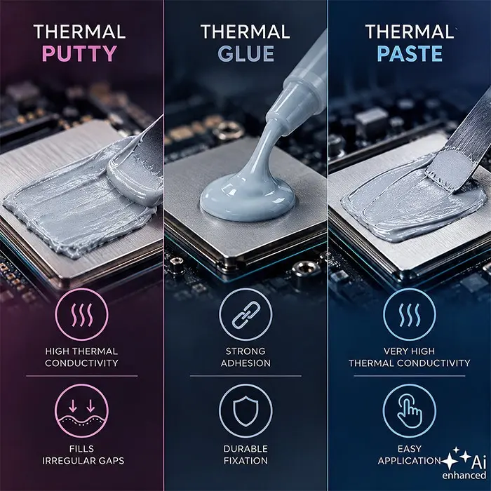 QOLTEC Thermal Grease 17.3W mK 4g Grey Photo 8