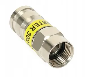 Master F-type compression connector E80310 for TRISET-302 Eca cable