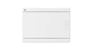 ELEKTROPLAST ELEGANT 1x12 Surface Mounted Modular Distribution Board with White Door IP40 PE+N