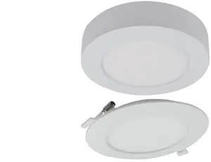 Eco Light EC61081 Round CCT 2-in-1 LED Downlight with Frame 18W 1650lm IP20 White