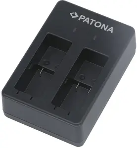PATONA 01935 Battery Charger USB for Digital Camera Battery Black
