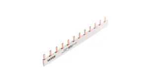 MOREK QuickBar 1-pole pin busbar MEP12110A00, 10mm² cross-section, type E, 21 modules length
