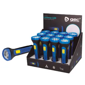 GSC evolution 1W LED Flashlight 35lm 2xAA Blue