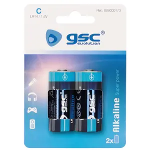 GSC evolution sārmu baterija LR14 C 1.5V 2 gab blisterī