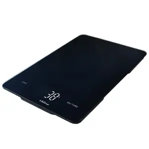 Kerte Digital Kitchen Scale 5kg Glass Platform 2xAAA