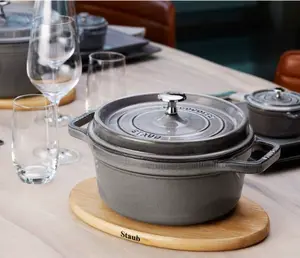ZWILLING Staub Cocotte Жаровня Чугун Серый 22 см 2.6 Л 4.1 кг