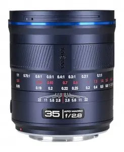 Laowa Acris 35 mm f/2.8 AF 1x Macro APO objektivs Canon EF