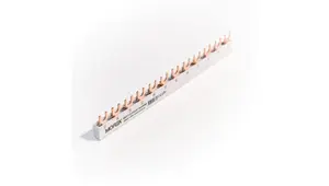 MOREK QuickBar Fork Busbar 3-Pole 10mm² Type E 12 Modules