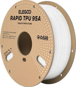Elegoo Rapid TPU 95A 3D Filament 1.75 mm White 1 kg