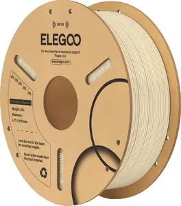 Elegoo PLA RFID 3D Filament 1.75 mm Beige 1 kg with Spool Tag