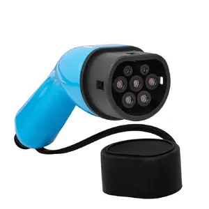 Akyga AK-SC-E17 Electric Vehicle Charging Cable Blue Type 2 32 A