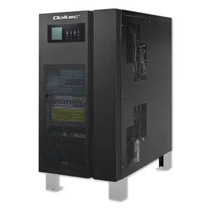 Qoltec 3 fāžu On-line Low Frequency nepārtrauktās barošanas avots UPS 20kVA 16kW ar LCD, EPO, SNMP un USB