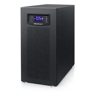 Qoltec 3-фазный ИБП 10кВА On-line Высокочастотный ЖК-дисплей EPO USB SNMP