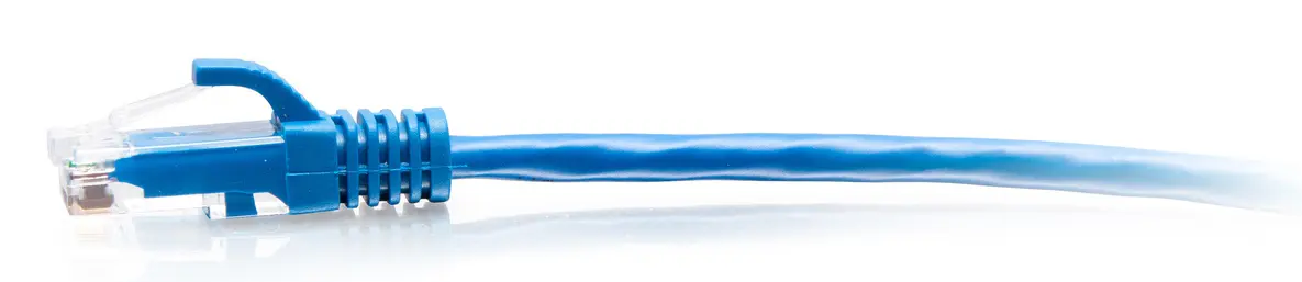 Cables2Go 30127 Cat6a Slim Ethernet Cable Blue Photo 2