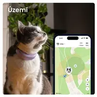 Tractive CAT 6 Mini GPS Tracker Lavender Photo 3