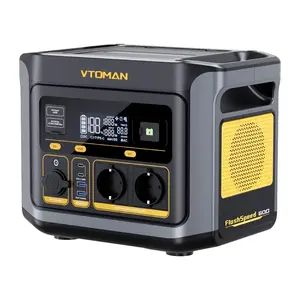 VTOMAN FlashSpeed 600 Portable Power Station 499Wh 600W LiFePO4 Battery