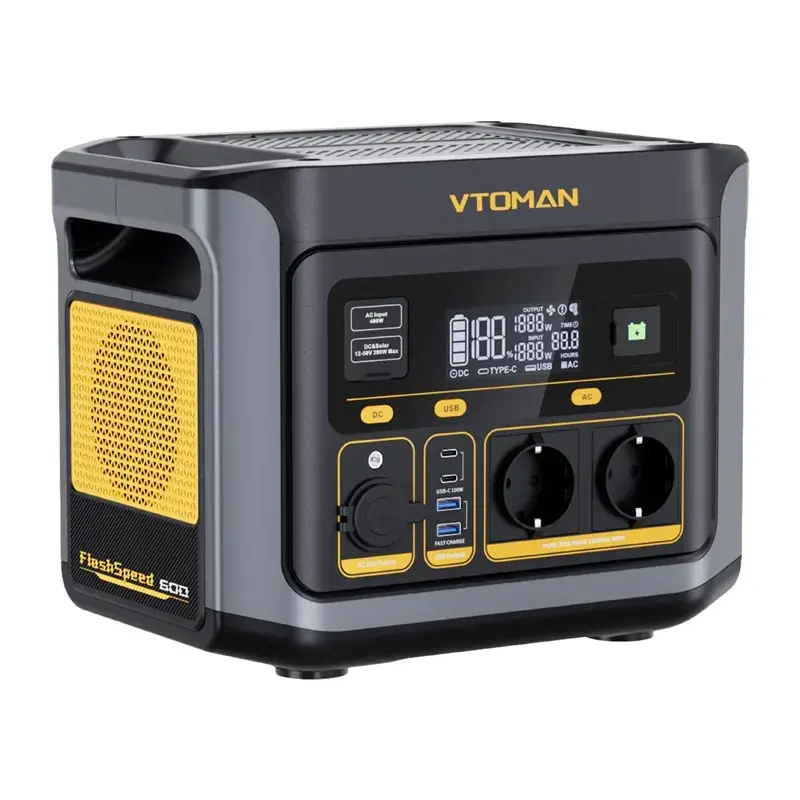 Pārnēsājama elektrostacija VTOMAN FlashSpeed 600 499Wh 600W Photo 2