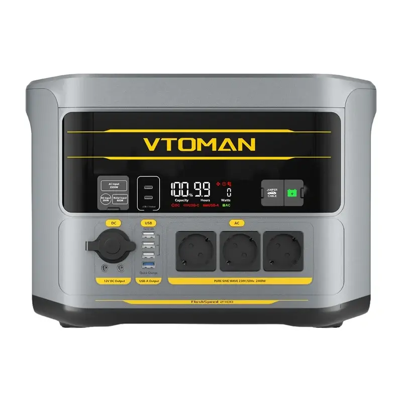 Портативная электростанция VTOMAN FlashSpeed 2400 1408Вт·ч 2400Вт Photo 2