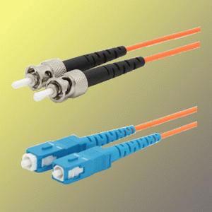 Optical patch cable duplex ST-SC 50/125 um MM 10 m OM2