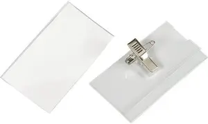Wera Name badge 40x75 mm with clip and pin, 50-pack (BNT-724500)