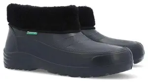 Rubber boots Demar BBL 2 3932 black size 46 EVA waterproof with toe protection and warm lining