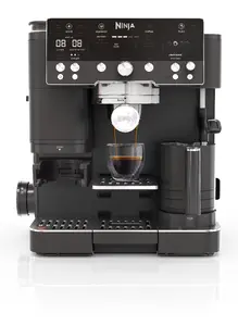 Ninja Luxe Café Premier ES601EUBK Semi-auto Espresso Machine 1650 W 2 L Built-in Grinder Black Stainless Steel