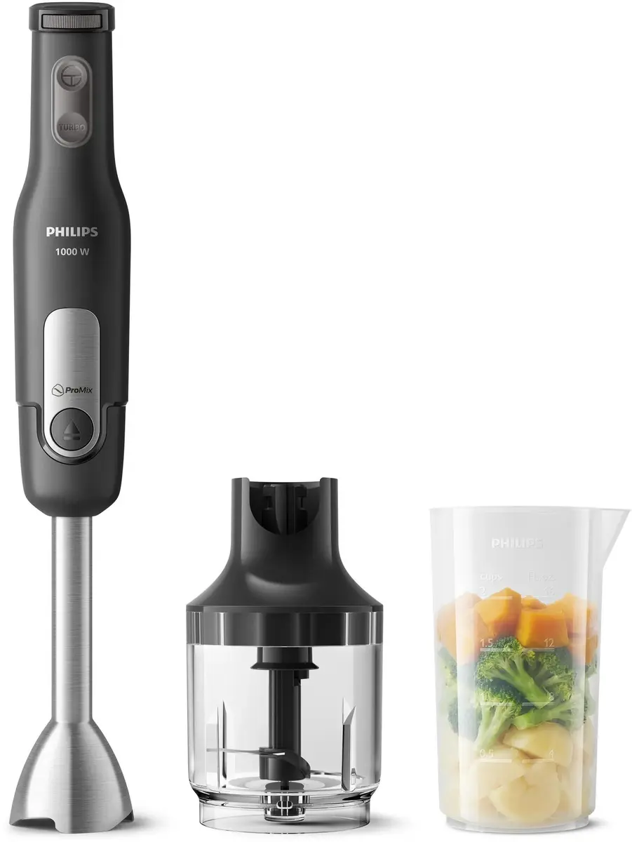 Погружной блендер Philips HR2562/00 1000 Вт Черный Photo 7