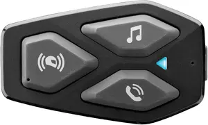 Interphone U-COM 3 Мотогарнитура Bluetooth Дальность 500 м IP67 Водонепроницаемый Время работы 10 ч Черный