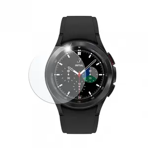 Защитное закаленное стекло Alogy FIXED для смарт-часов Samsung Galaxy Watch4 Classic 46mm прозрачное 2 шт