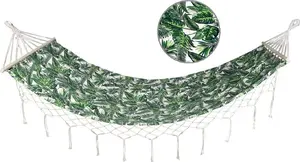 Royokamp  Hamak Miami z frędzlami 1 os. 200 x 100 cm Jungle Light