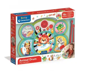 Clementoni Interaktywna Perkusja Interactive Musical Toy with Electronic Drum Pads