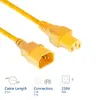 ACT Power Cord C14 to C15 Yellow 2.5 m Photo 2