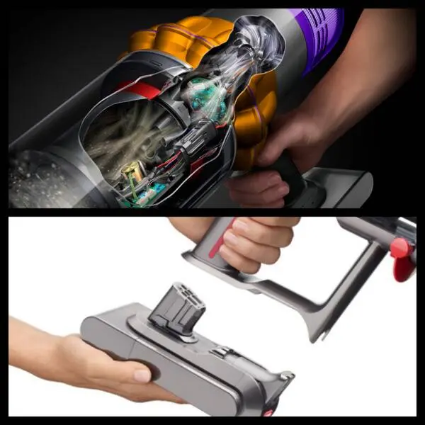 Пылесос вертикальный Dyson V12 Detect Slim Absolute Photo 6