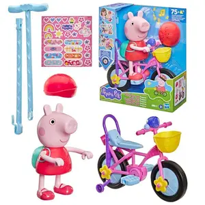 Peppa Pig Ready Pedal Go Velosipēdu Komplekts ar AAA Baterijām no 3 Gadu Vecuma