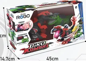 SILVERLIT DINO KOMBAT BATTLE SET Пластик Различные цвета Рекомендуемый возраст от 5 лет