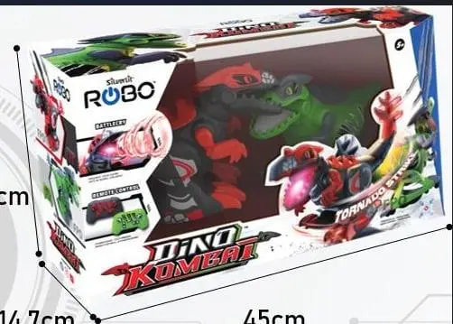 SILVERLIT DINO KOMBAT BATTLE SET Photo 2