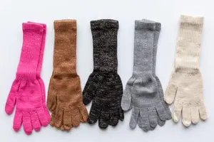 Knitas 101 vilnas cimdi sievietēm 7 izmērs dažādas krāsas