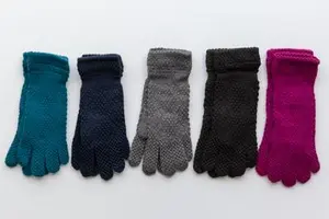 Knitas 381 Vilnas Cimdi Izmērs 8-9 Dažādas Krāsas Universāli